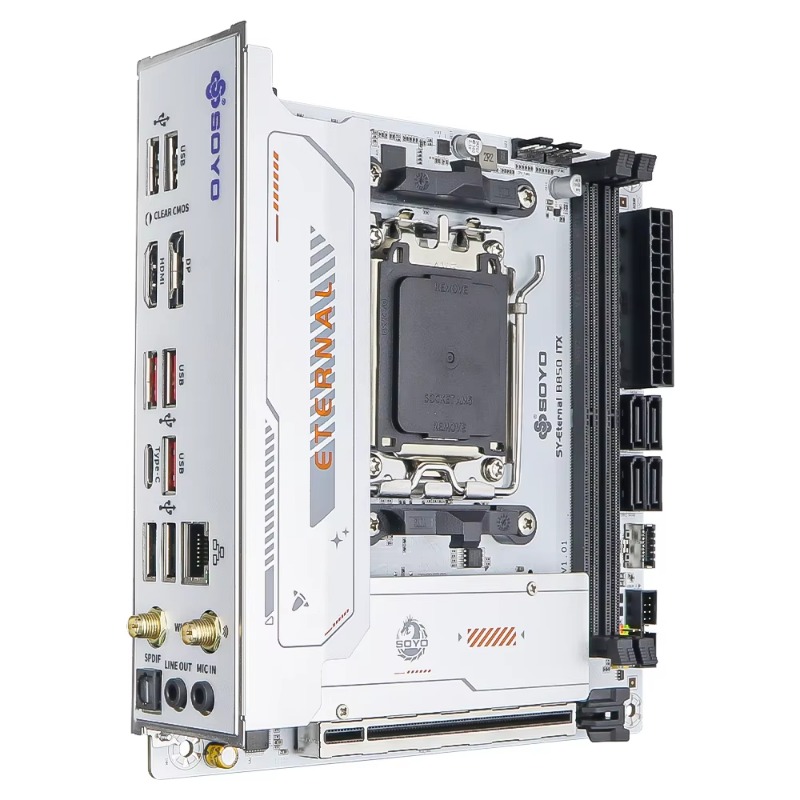 SY-B850ITX, Wi-Fi 6 지원, AMD 메인 - Ddr5 64Gb 리뷰 및 가격