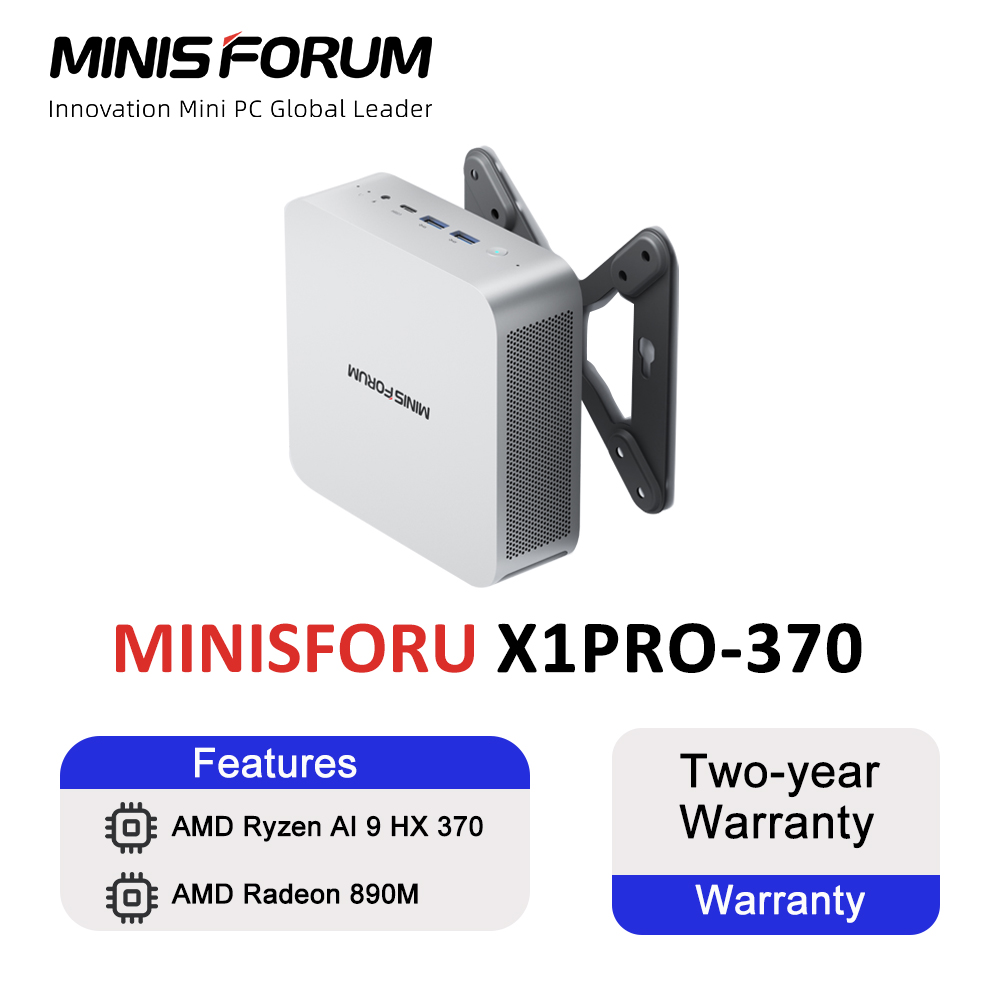 MINISFORUM AI X1 Pro 미니 워크스테이션 - Ddr5 64Gb 리뷰 및 가격